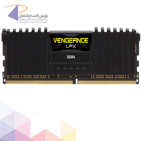 رم کورسیر VENGEANCE LPX 16GB DUAL 3200MHz CL16 DDR4