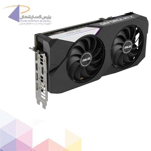 کارت گرافیک ایسوس مدل DUAL-RTX3060TI-O8G