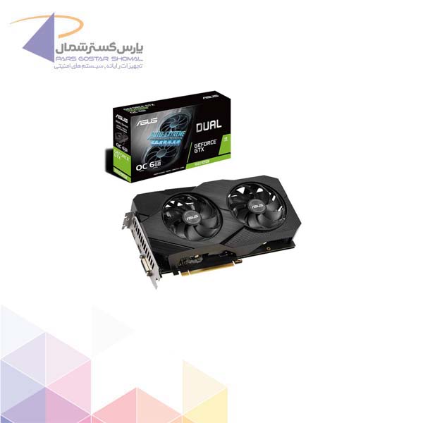 کارت گرافیک ایسوس مدل DUAL-GTX1660S-O6G-EVO